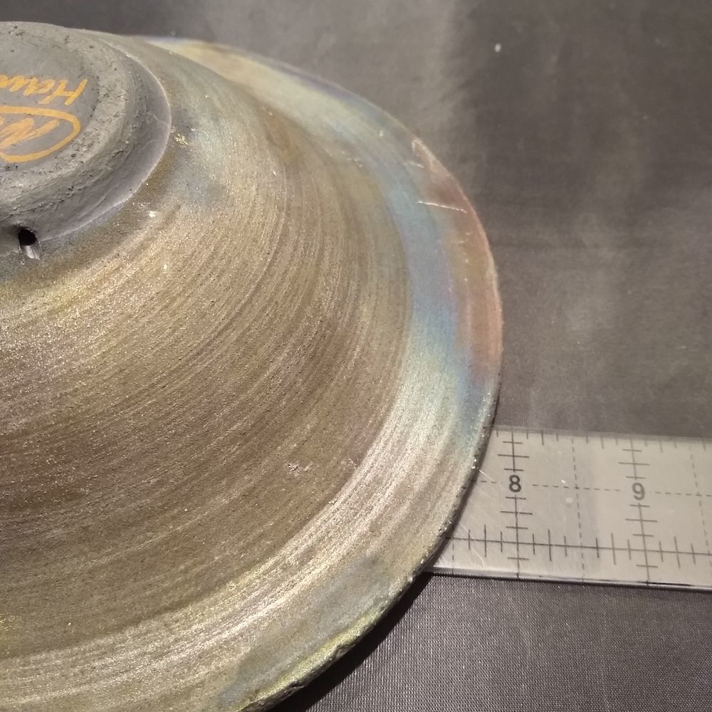 Chris Matti Raku Hawaiian Pottery Bowl HGT#1 - Picture 12 of 13